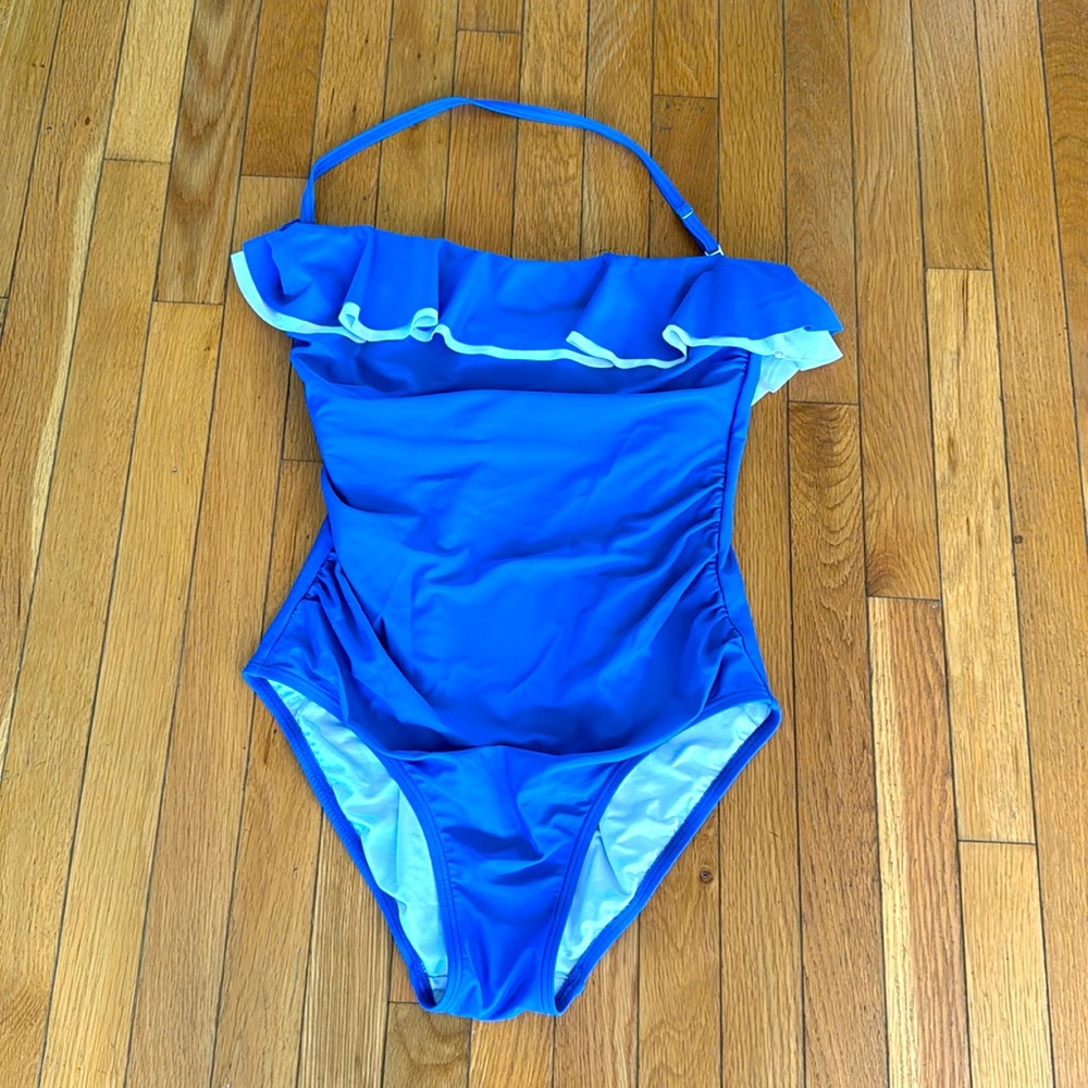 Tommy Hilfiger Periwinkle Blue One Piece Swimsuit